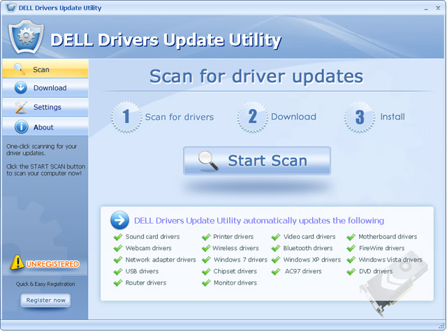 Auto download and update your DELL drivers. (Laptop, Printer, Display etc.)